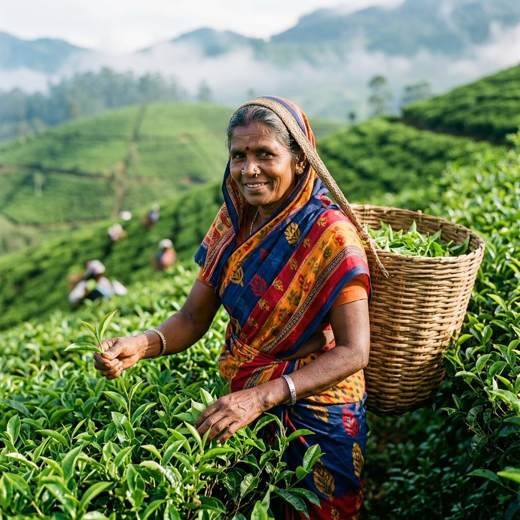 Sri Lankan Tea Harvester